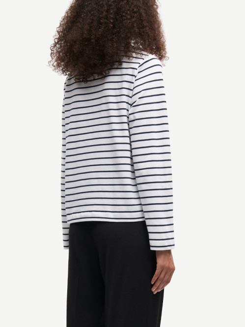 Sacamino longsleeve salute stripe 