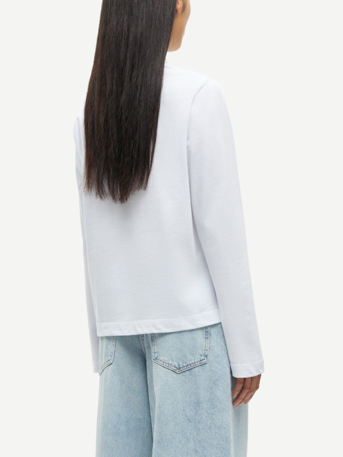 Sacamino longsleeve white 