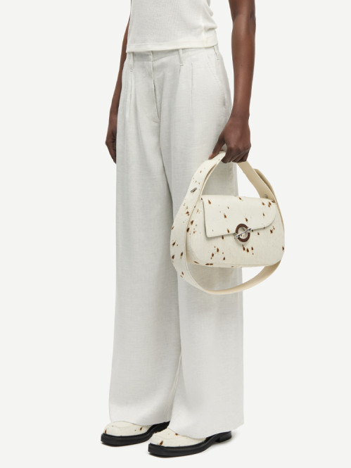 Saiben trousers light grey mel S