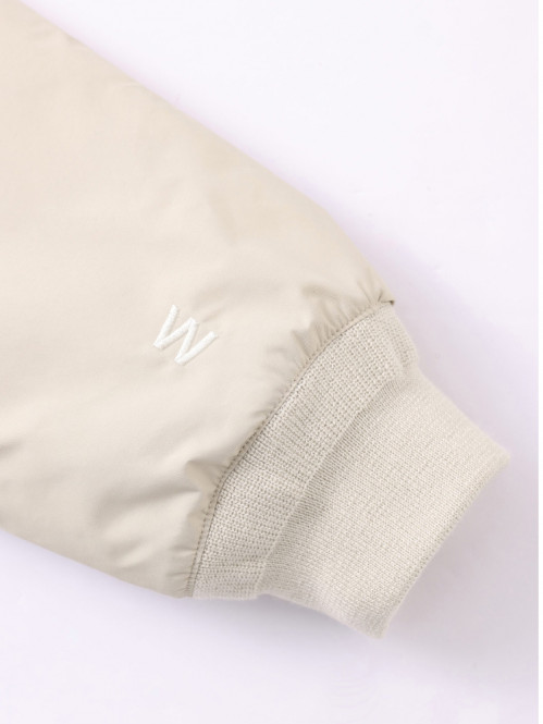 Salia bomber jacket dark sand 