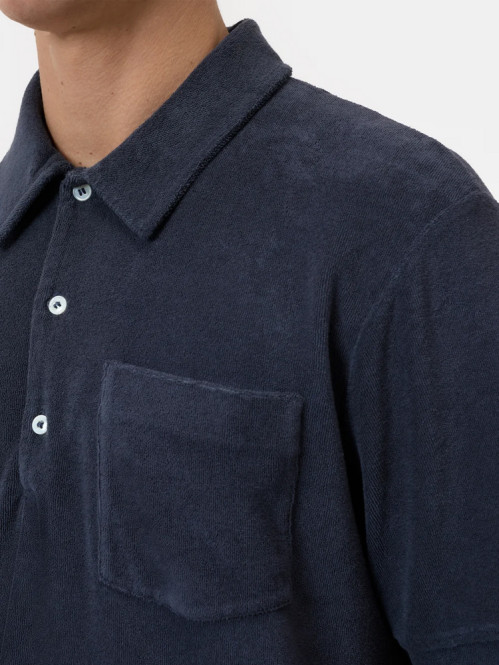 Short sleeve polo magma black 
