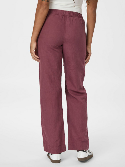 Sonar linen pants dark rose 