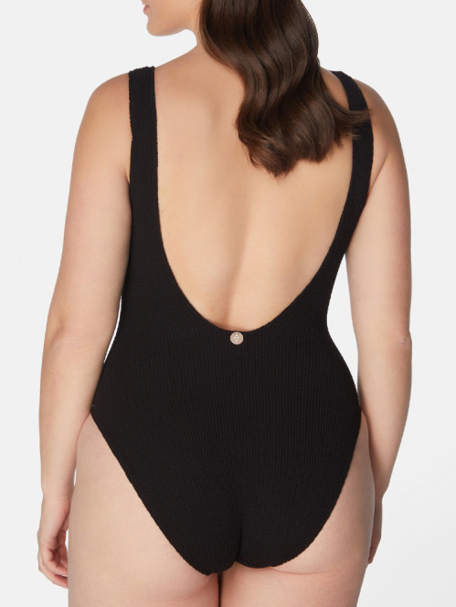 OP riva swimsuit liquorice 