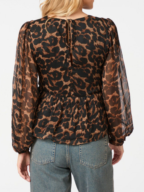 Timmy leo blouse leopard 