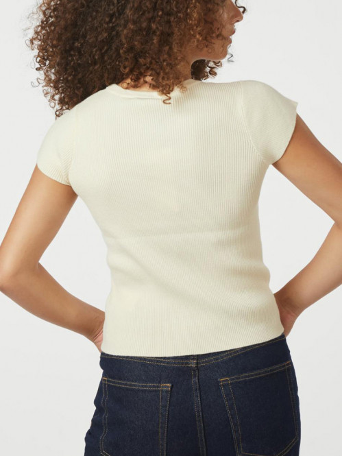 Tirra knit tee butter yellow 