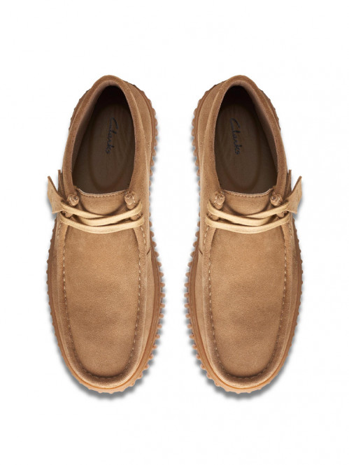 Torhill hi dk sand suede 