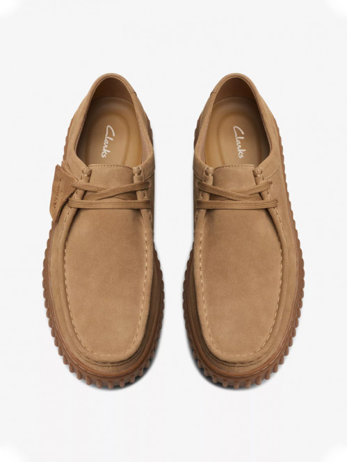Torhill lo dark sand suede 