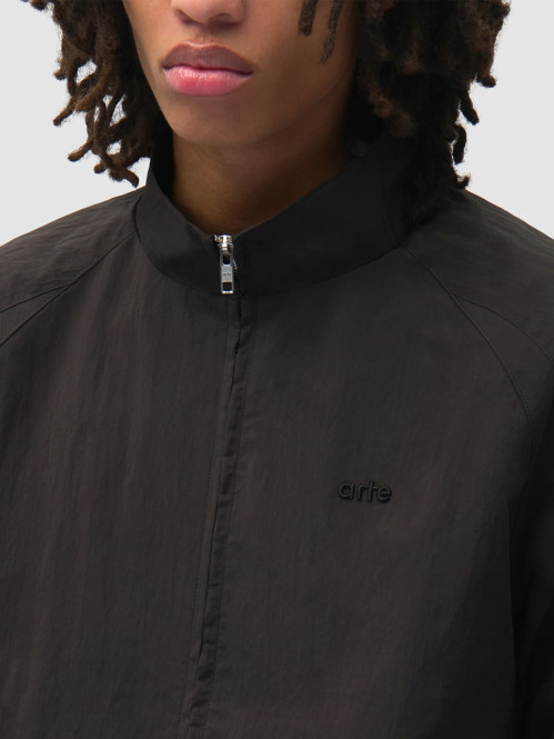 Uniform track jacket black 