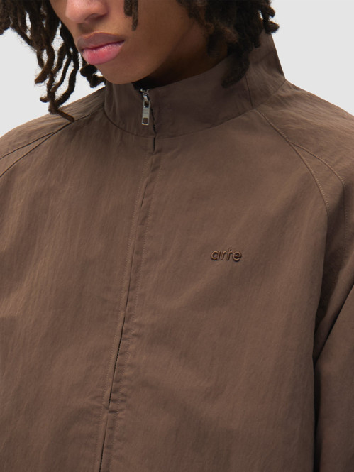 Uniform track jacket brown 
