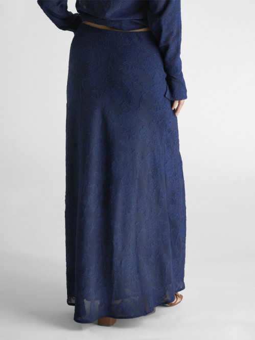 Vinza burnout skirt navy 