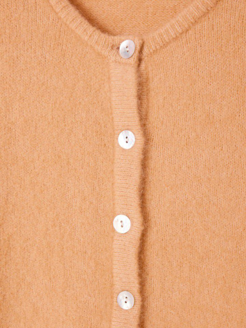 Vito 19e cardigan noisette chine 