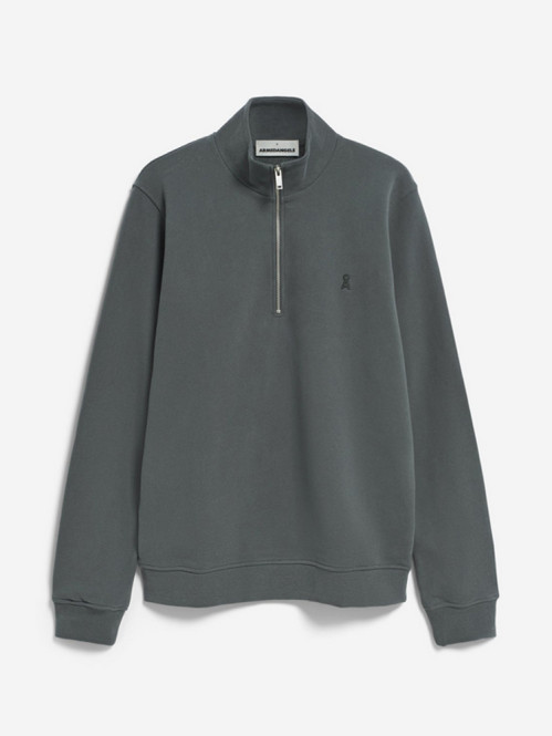 Waarlo fleece sweatshirt space steel 