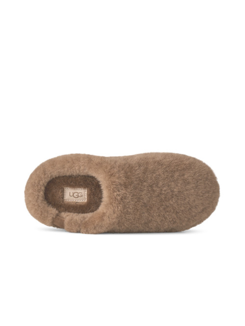 W elea fluffed slip on sandals light bronze 