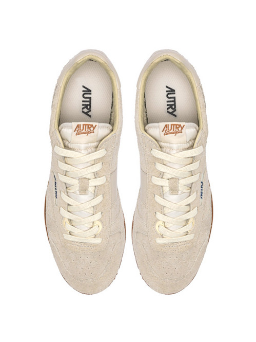 Windspin low wmns sneaker suede biscuit 