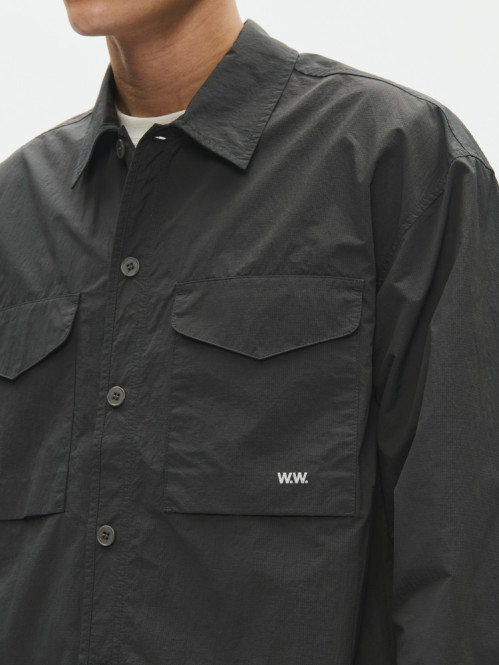 WW david overshirt black 