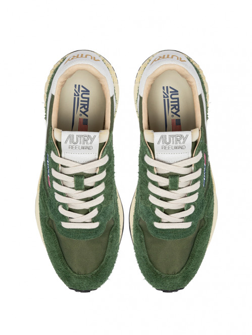 Reelwind low men sneaker white military 