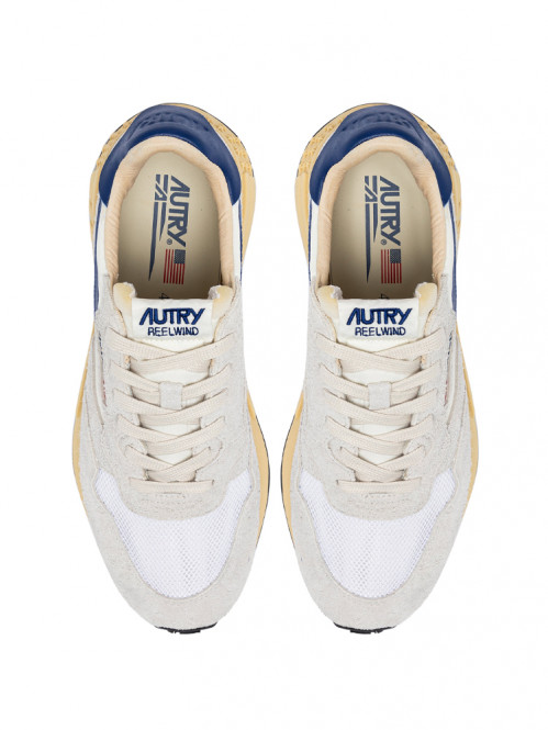 Reelwind low man sneaker white limoges 