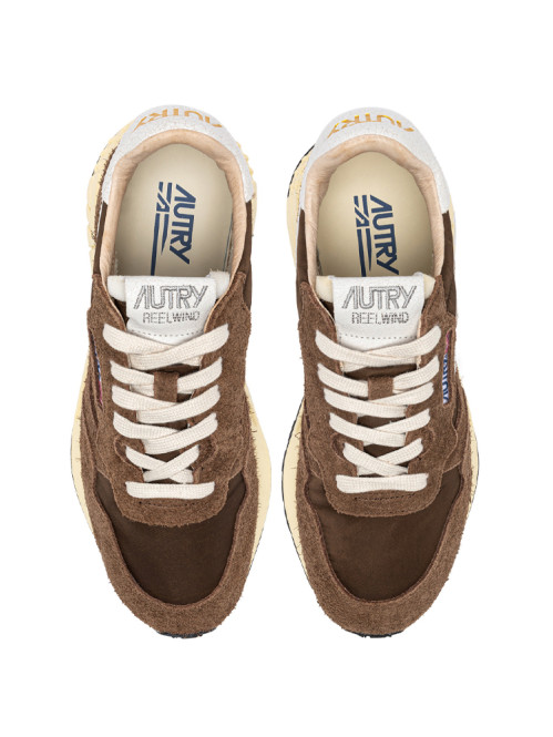 Reelwind low wmn sneaker crack wht tundra 