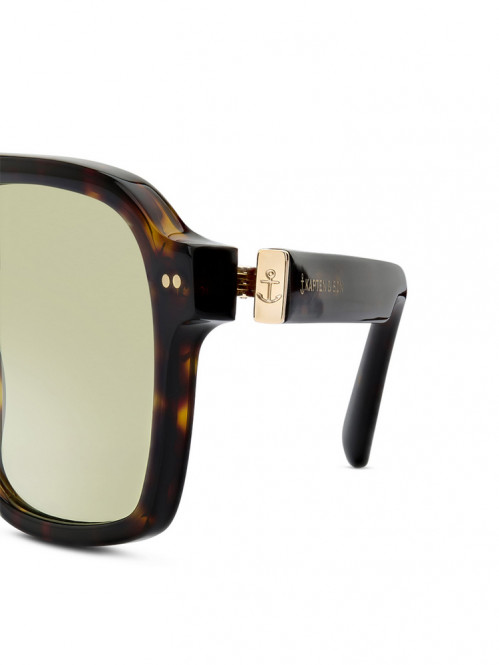 Zurich sunglass edge dark tort green 