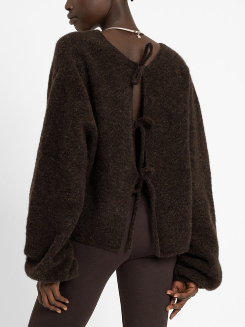 Zusie cardigan chocolate 