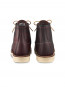 6 inch classic moc boots black cherry 