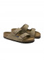 Arizona sandals suede taupe 