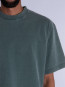 Typo embroiered t-shirt college green 