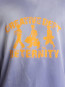 Creative dept logo t-shirt washed purple 