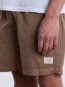 Eco-chrome swim shorts lead gray 