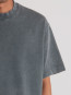 Heavy oversize tee grey washed 