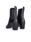 Booties black calf 