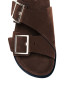 Alba sandals suede brown leather 
