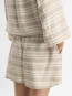 Alira shorts beige stripe 