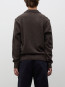 Anholt lambswool polo pullover brown 