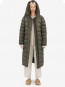 Asha reversible parka dusk olive 
