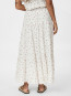Asta smali blossom skirt creme 