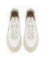 Medalist wmns sneaker suede wht mountain 38
