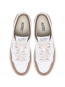 Medalist wmns sneaker suede white tobacco 