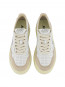 Medalist wmns sneaker suede white silver 