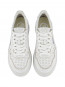 Medalist low wmns sneaker all white 