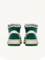 Medalist wmns mid sneaker bicolour green 