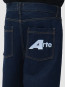 Big A uniform denim pants raw denim 