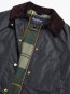 Barbour long beadnell jacket sage 