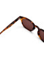 Billie sunglass brown tortoise 