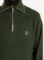 Bold fox head half zip ranger green 