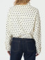 Callisa dot jacket white XS