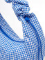 Moon bag ruffle vichy cobalt 