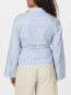 Clarida stripe shirt light blue 