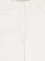 Cocoon denim pants ecru 