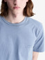 T-shirt apc printemps blue grey 